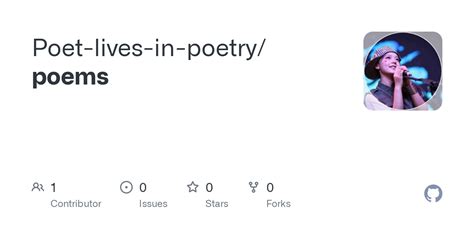 poetry github|poet github.